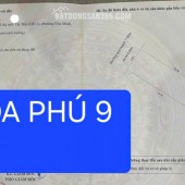 Bán đất mặt tiền đường Hòa Phú 9 - Vị trí đẹp -Đường 7,5m.